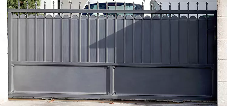Metal Driveway Gate Installation Chattanooga